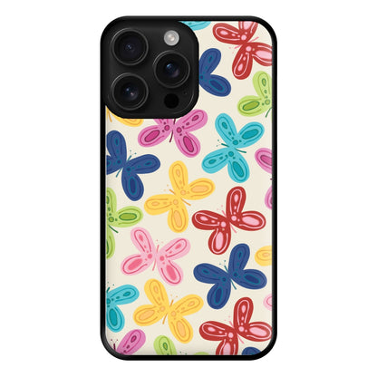 Butterflies - Spring Patterns Phone Case for iPhone 16 Pro Max