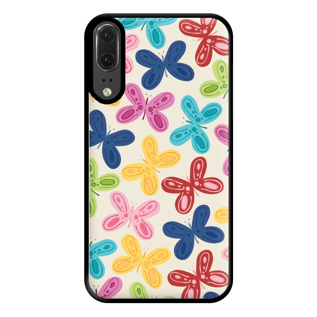 Butterflies - Spring Patterns Phone Case for Huawei P20