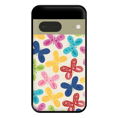 Butterflies - Spring Patterns Phone Case for Google Pixel 7a