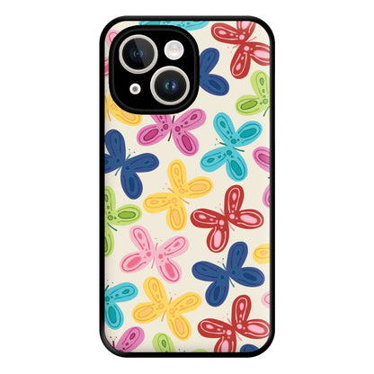 Butterflies - Spring Patterns Phone Case for iPhone 14 Plus