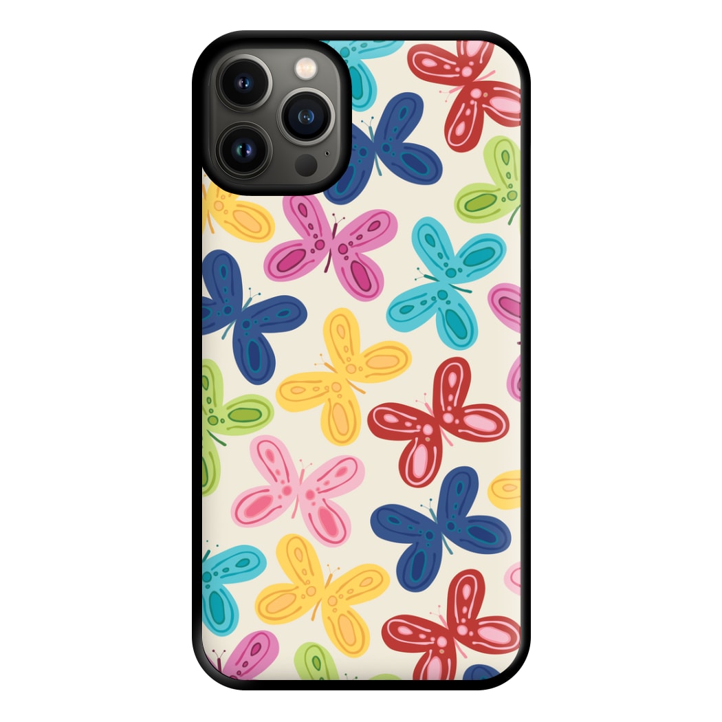 Butterflies - Spring Patterns Phone Case for iPhone 13