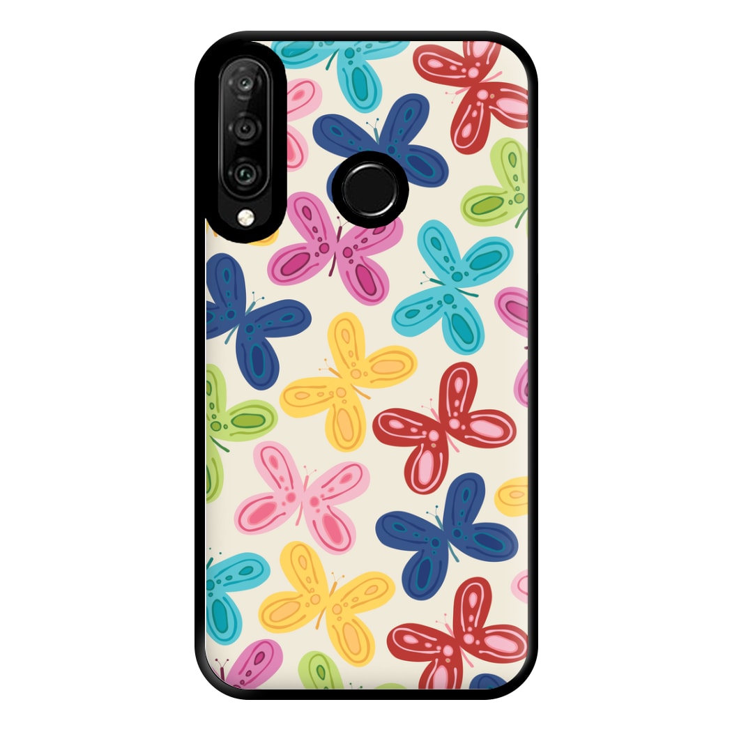 Butterflies - Spring Patterns Phone Case for Huawei P30 Lite