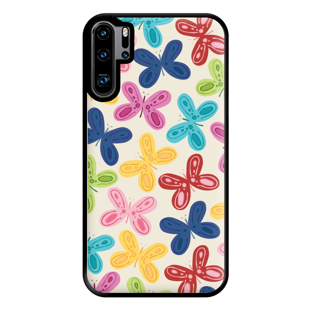 Butterflies - Spring Patterns Phone Case for Huawei P30 Pro