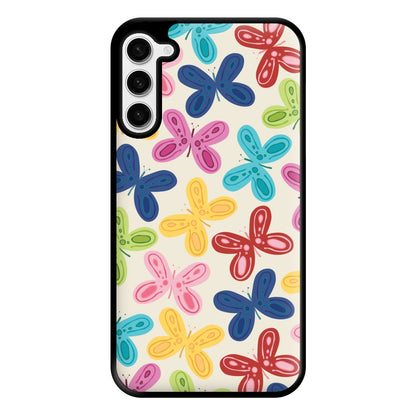 Butterflies - Spring Patterns Phone Case for Galaxy S23 Plus