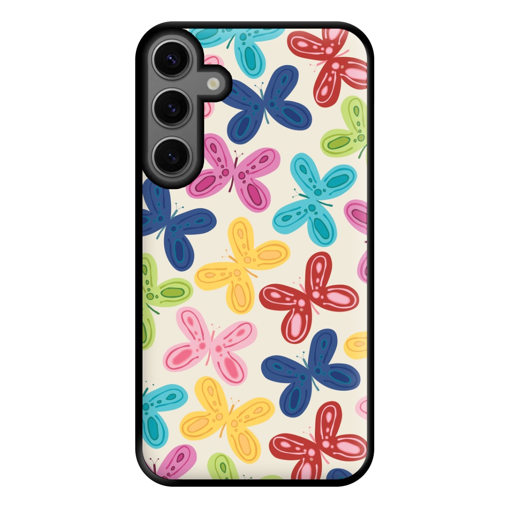 Butterflies - Spring Patterns Phone Case for Galaxy S23FE