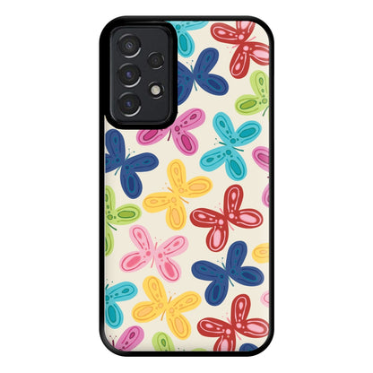 Butterflies - Spring Patterns Phone Case for Galaxy A52 / A52s