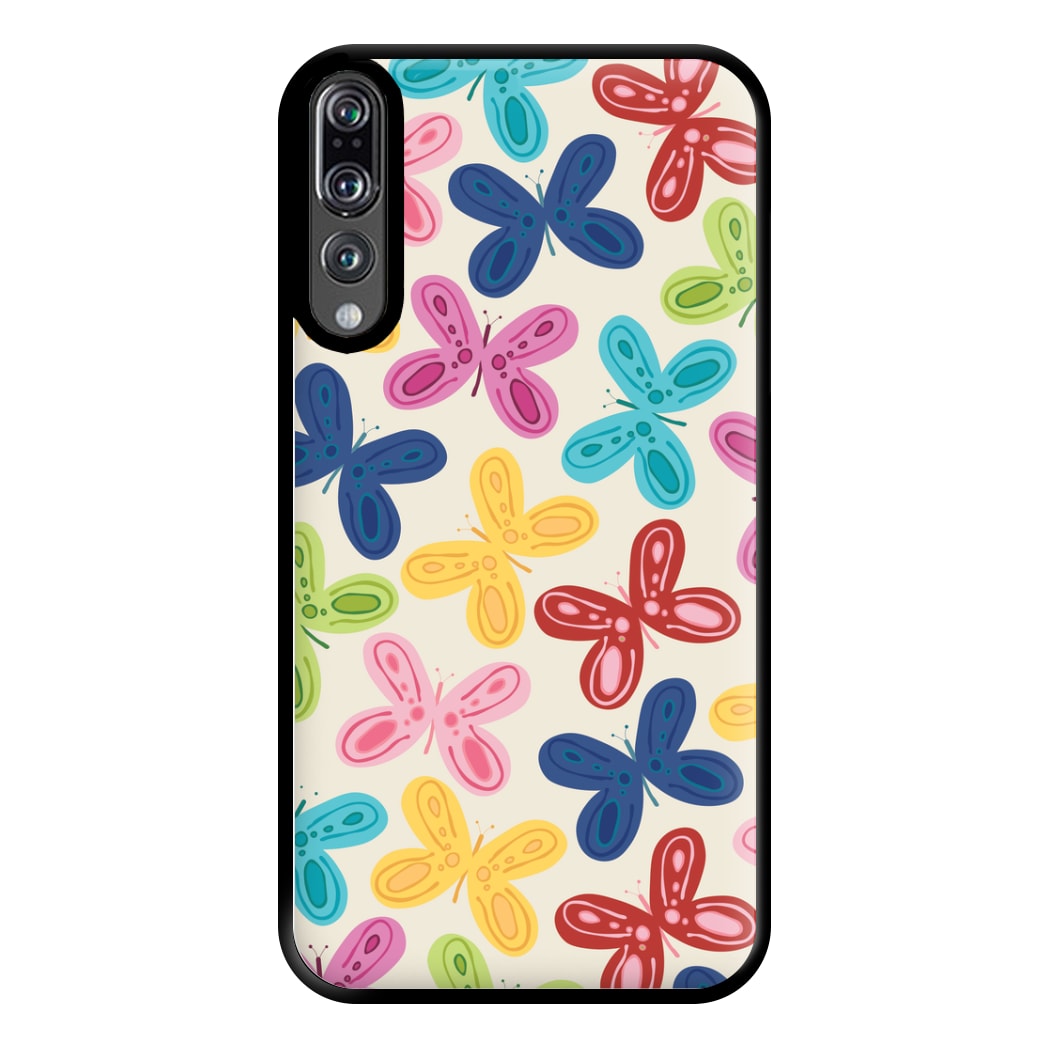 Butterflies - Spring Patterns Phone Case for Huawei P20 Pro