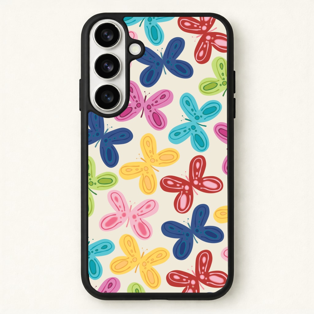 Butterflies - Spring Patterns Phone Case for Galaxy S26