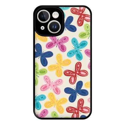 Butterflies - Spring Patterns Phone Case for iPhone 14