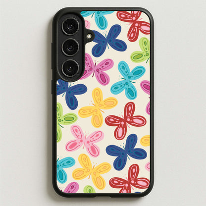 Butterflies - Spring Patterns Phone Case for Galaxy S25FE