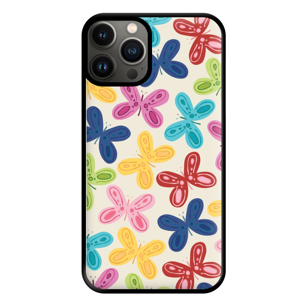 Butterflies - Spring Patterns Phone Case for iPhone 11 Pro Max