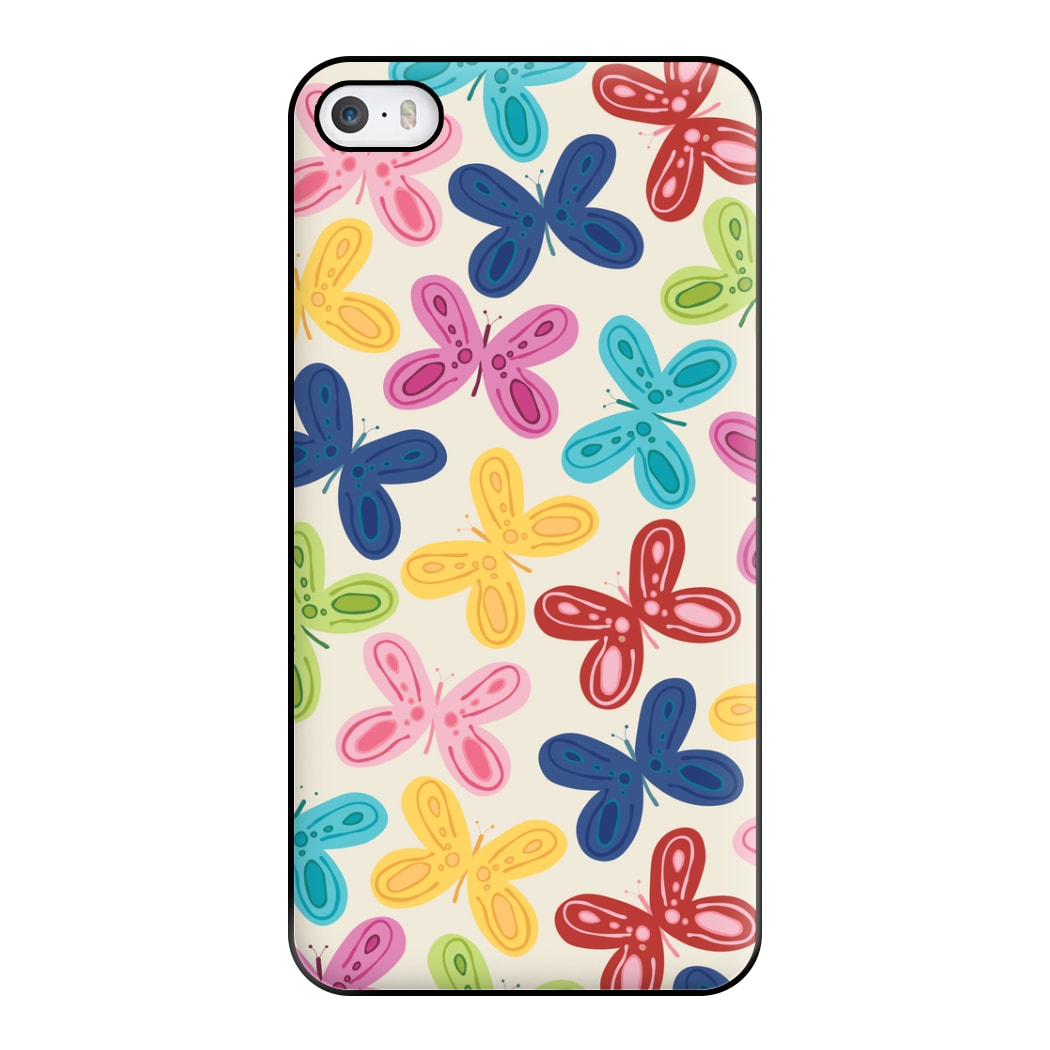 Butterflies - Spring Patterns Phone Case for iPhone 5 / 5s / SE 2016