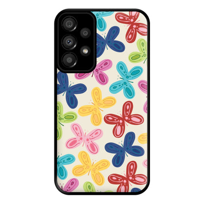 Butterflies - Spring Patterns Phone Case for Galaxy A33