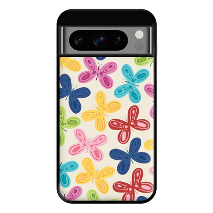 Butterflies - Spring Patterns Phone Case for Google Pixel 8 Pro