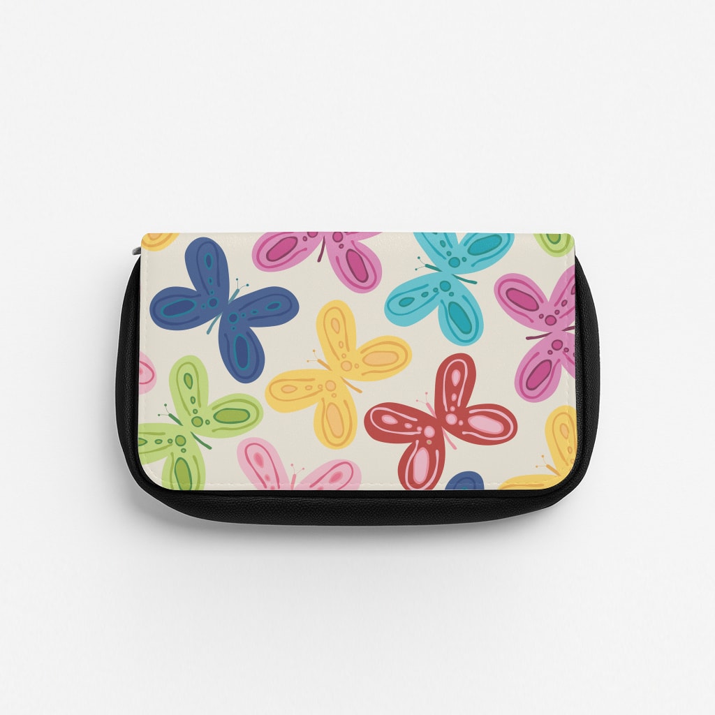 Butterflies - Spring Patterns Pencil Case