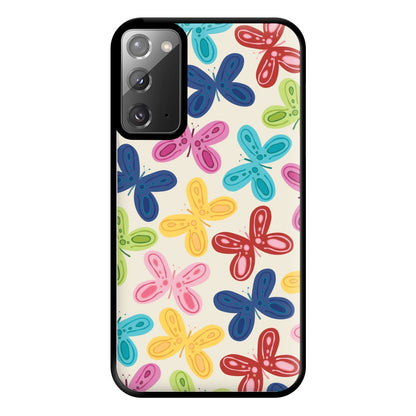 Butterflies - Spring Patterns Phone Case for Galaxy Note 20 Ultra