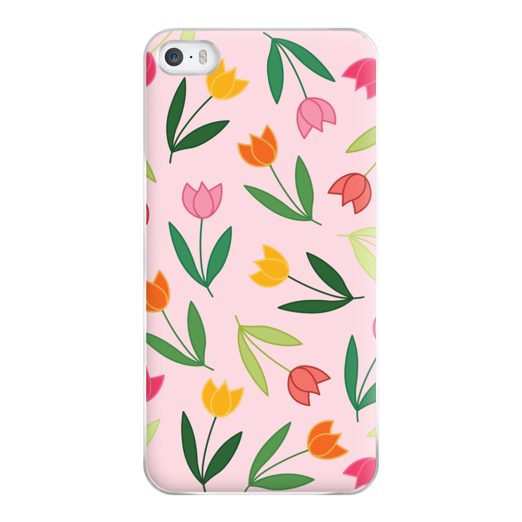 Tulips - Spring Patterns Phone Case for iPhone 5 / 5s / SE 2016