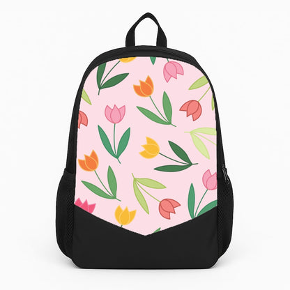 Tulips - Spring Patterns Large Backpack