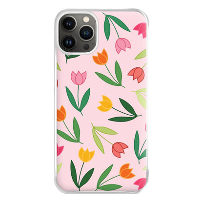 Tulips - Spring Patterns Phone Case for iPhone 13