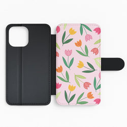 Tulips - Spring Patterns Flip Phone Case