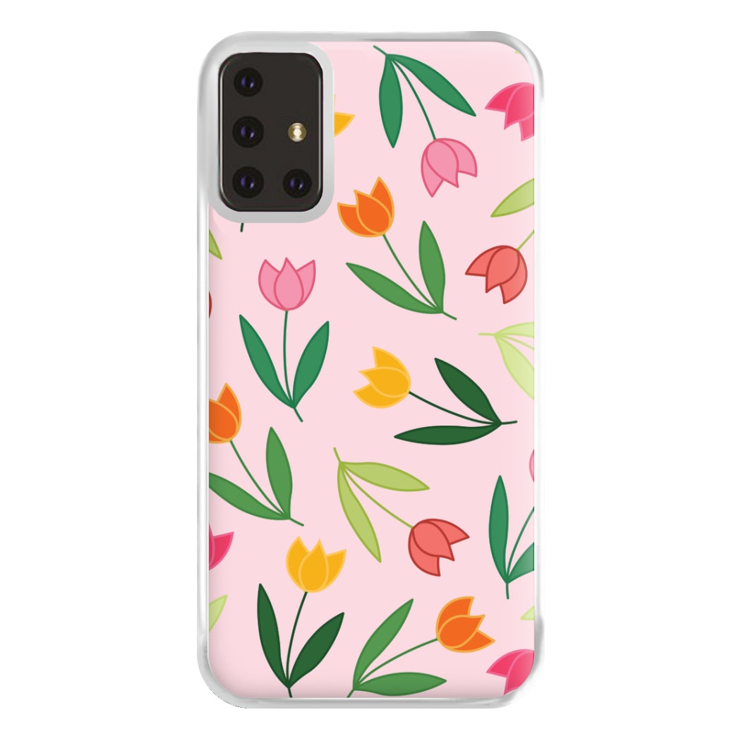 Tulips - Spring Patterns Phone Case for Galaxy A71