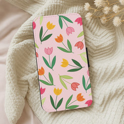 Tulips - Spring Patterns Wallet Phone Case