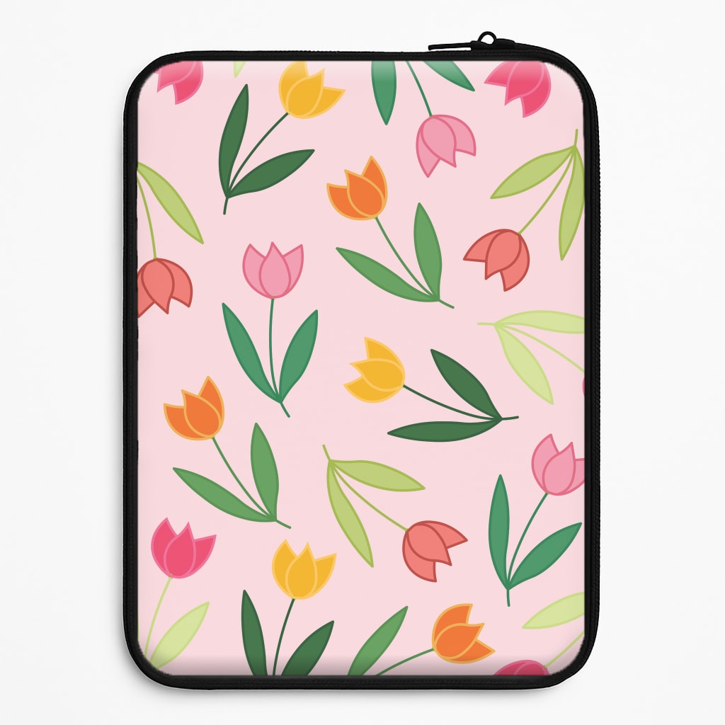Tulips - Spring Patterns Laptop Sleeve