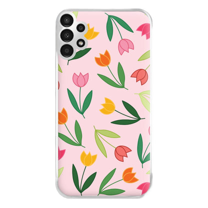 Tulips - Spring Patterns Phone Case for Galaxy A13