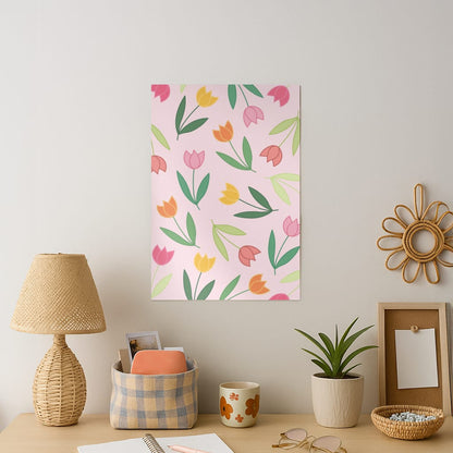 Tulips - Spring Patterns Art Print