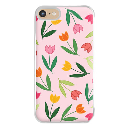 Tulips - Spring Patterns Phone Case for iPhone 6 / 7 / 8 / SE