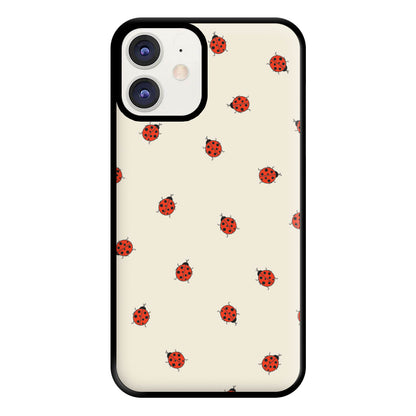 Ladybirds - Spring Patterns Phone Case for iPhone 12 / 12 Pro