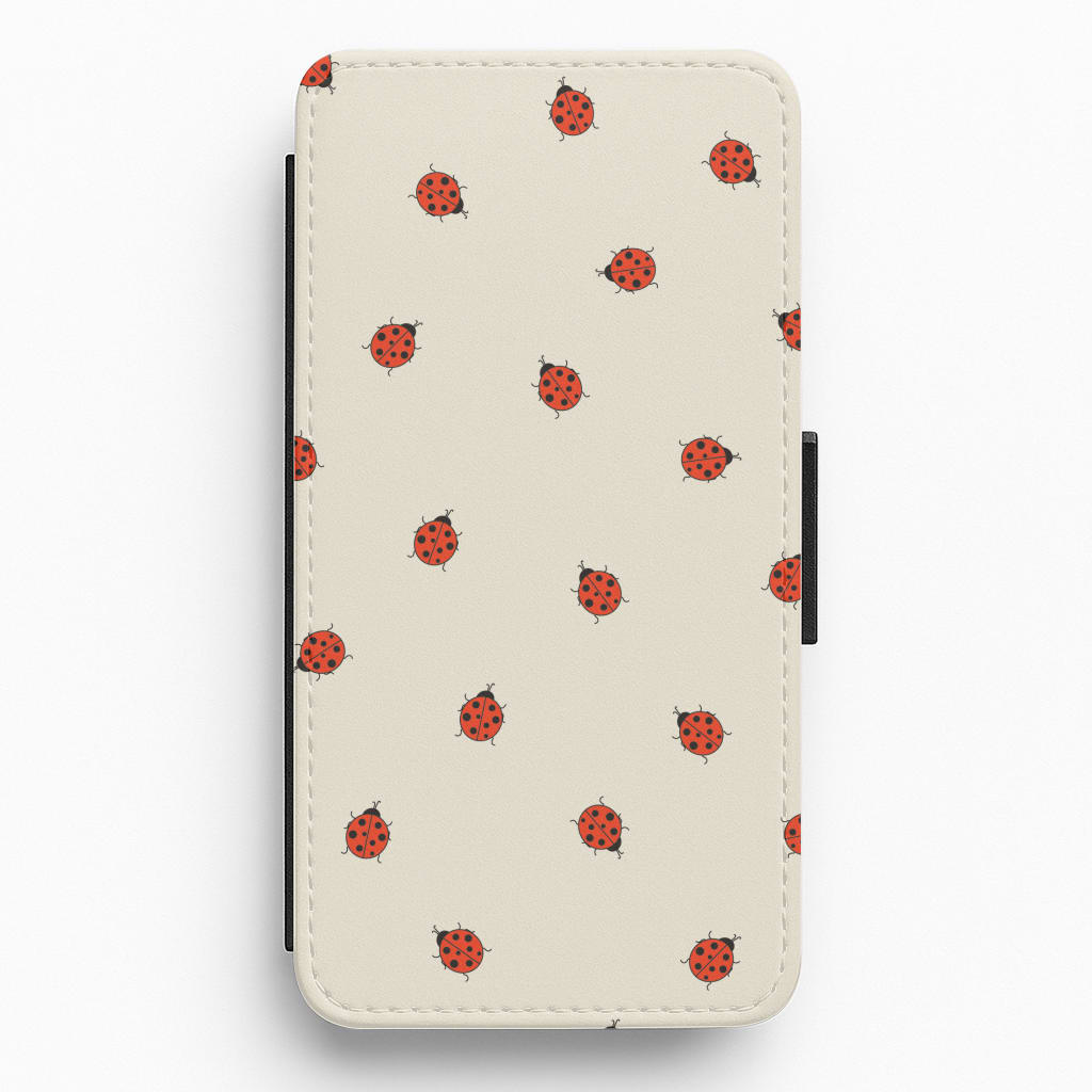 Ladybirds - Spring Patterns Flip / Wallet Phone Case