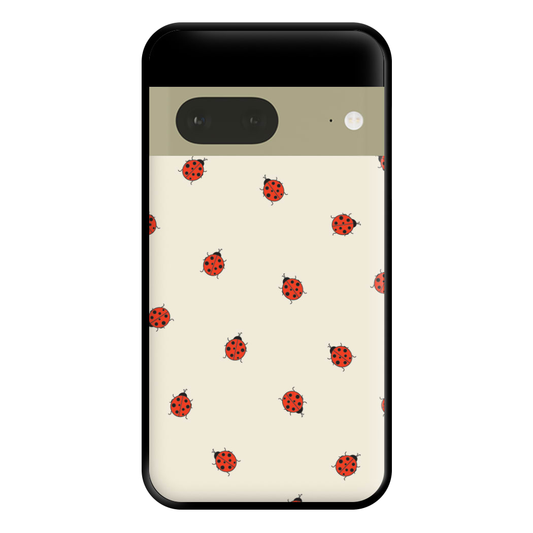 Ladybirds - Spring Patterns Phone Case for Google Pixel 7a