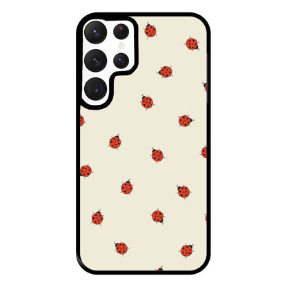 Ladybirds - Spring Patterns Phone Case for Galaxy S22 Ultra