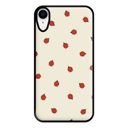 Ladybirds - Spring Patterns Phone Case for iPhone XR