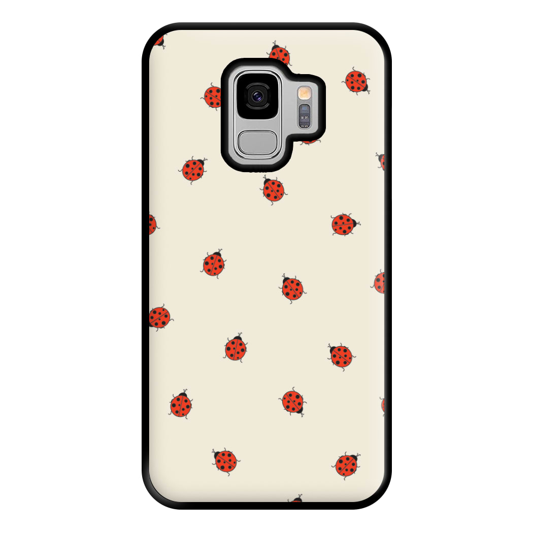 Ladybirds - Spring Patterns Phone Case for Galaxy S9 Plus