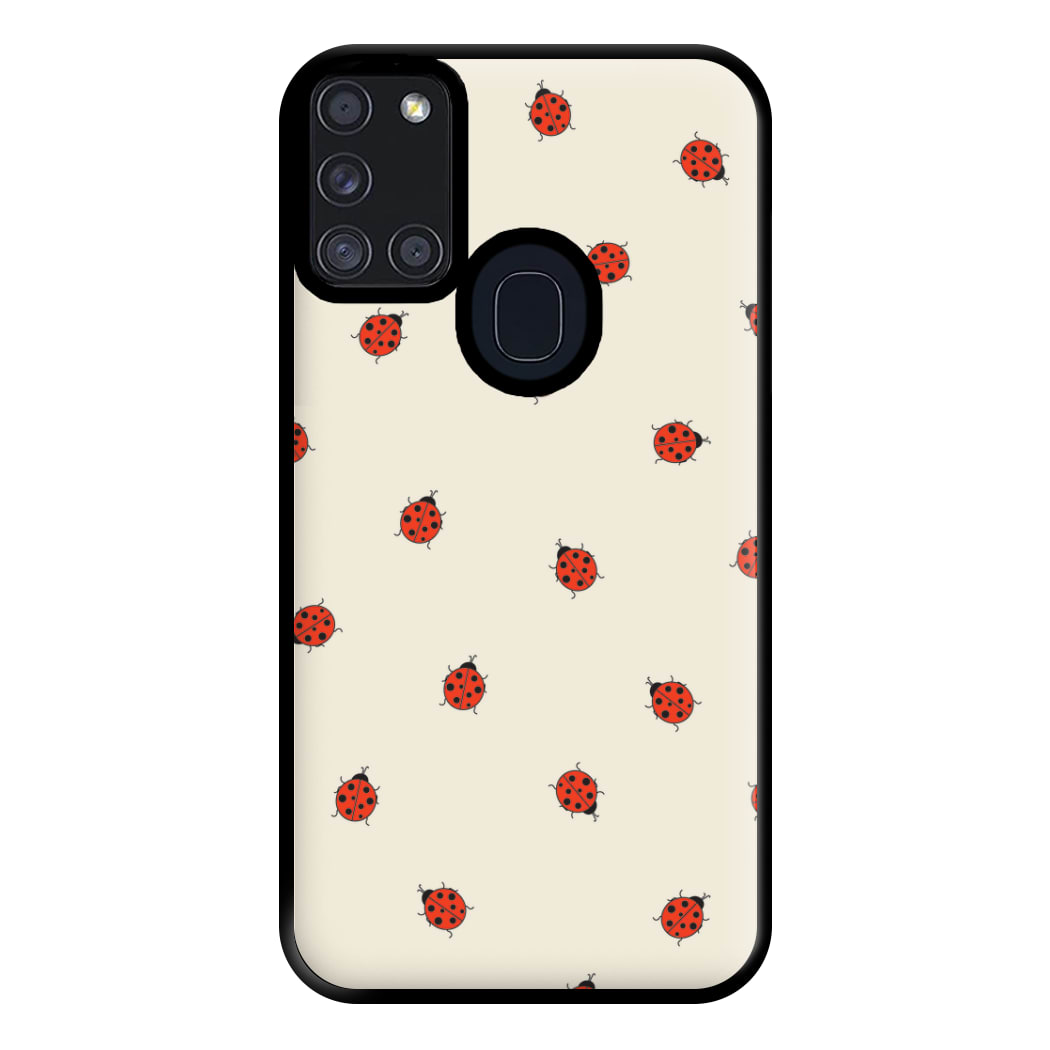 Ladybirds - Spring Patterns Phone Case for Galaxy A21s