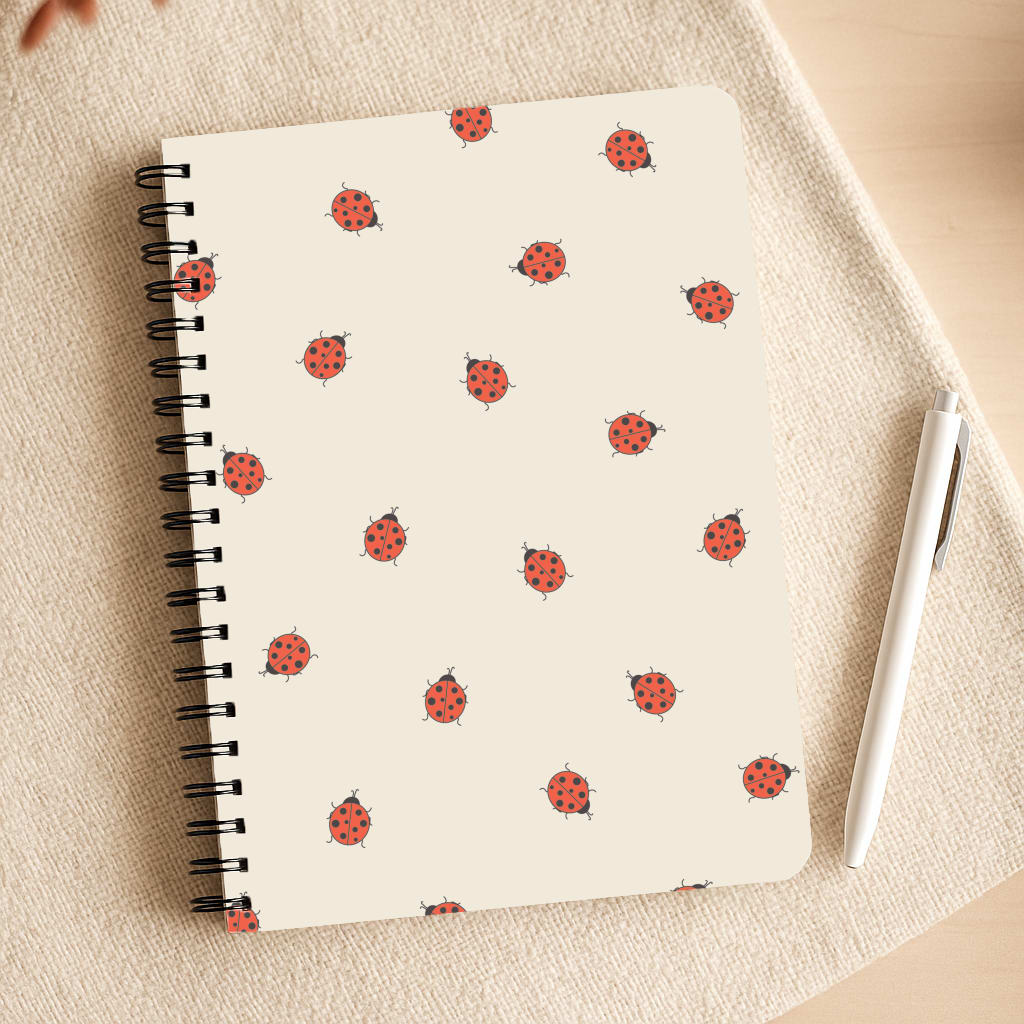 Ladybirds - Spring Patterns Notepad