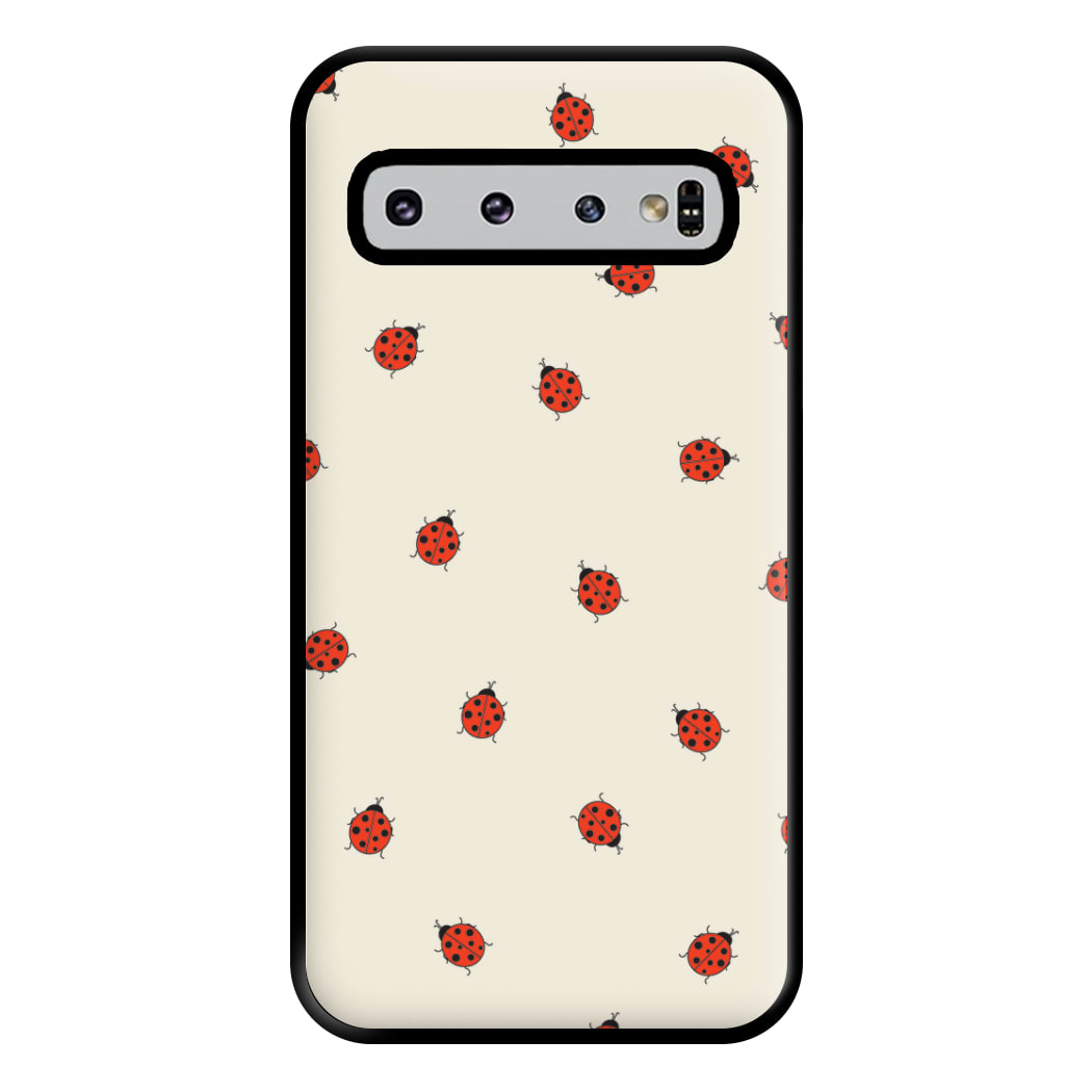 Ladybirds - Spring Patterns Phone Case for Galaxy S10 Plus