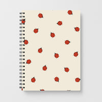 Ladybirds - Spring Patterns Notebook