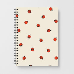Ladybirds - Spring Patterns Notebook