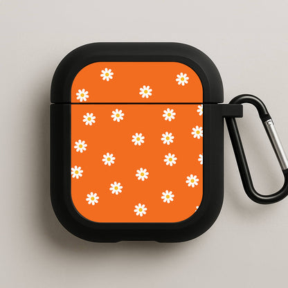 Orange Daisies AirPods Case