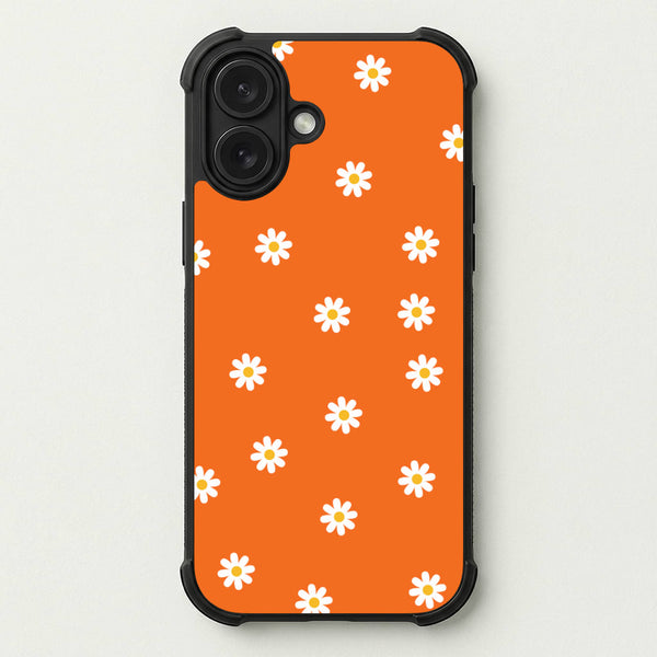 Orange Daisies Phone Case — Bumper case