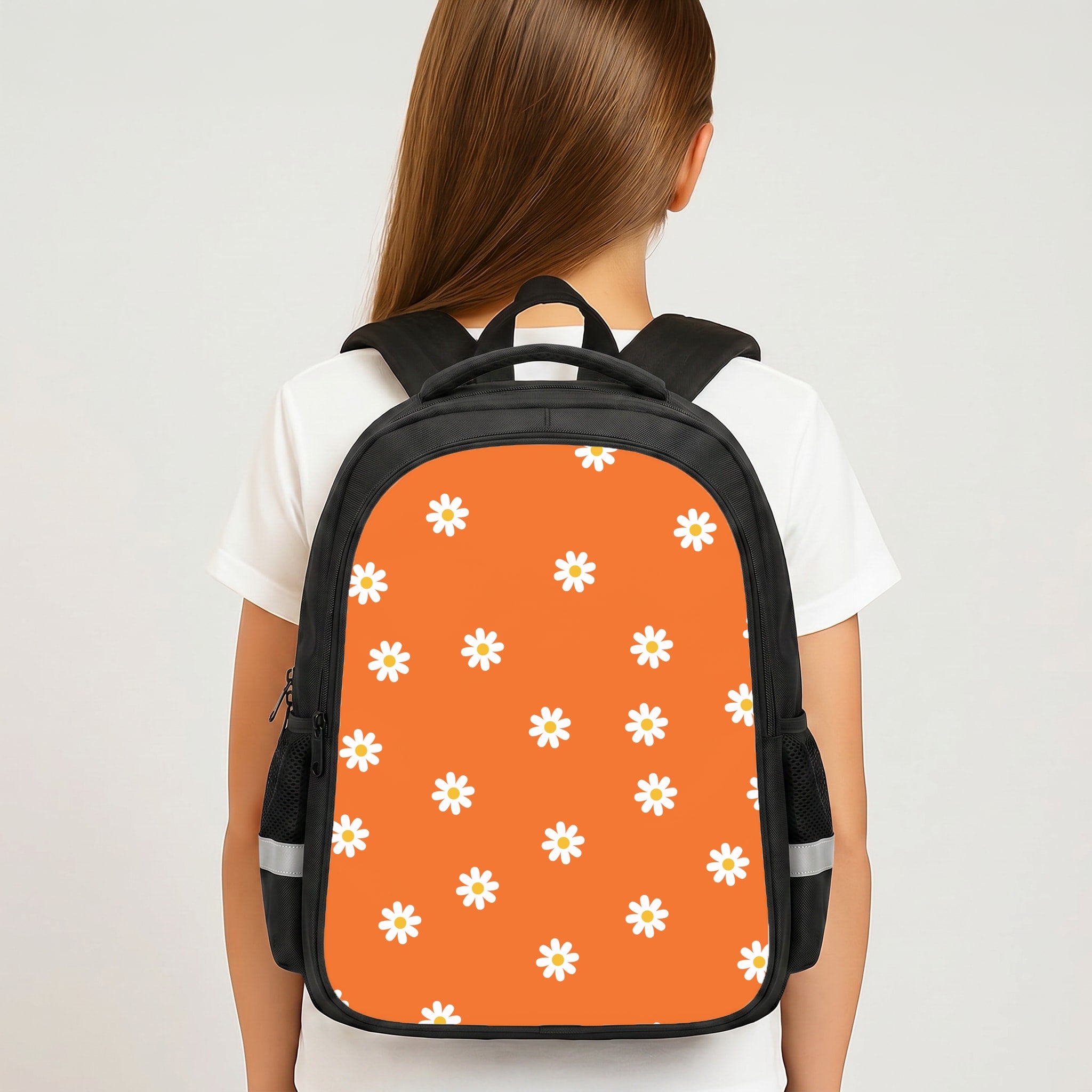 Orange Daisies Backpack