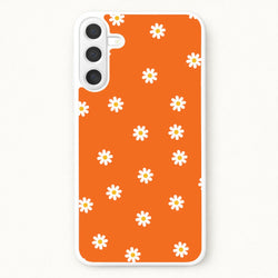 Orange Daisies Phone Case for Galaxy A17
