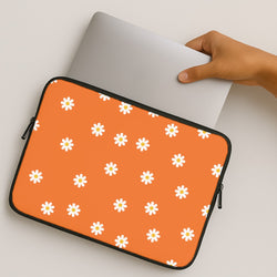 Orange Daisies MacBook Case