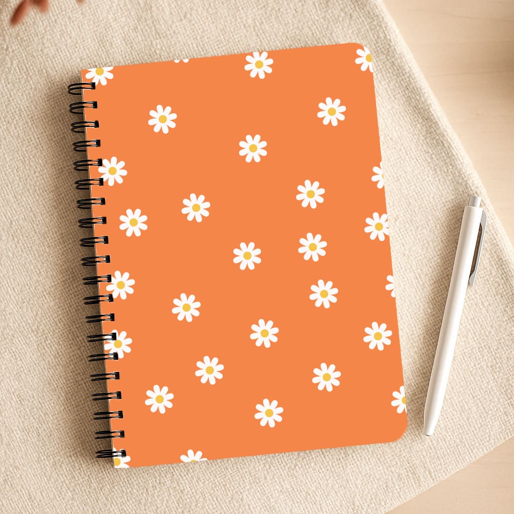 Orange Daisies Notepad