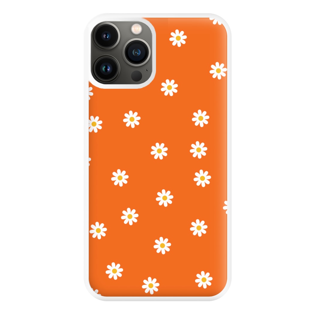 Orange Daisies Phone Case for iPhone 13 Pro Max