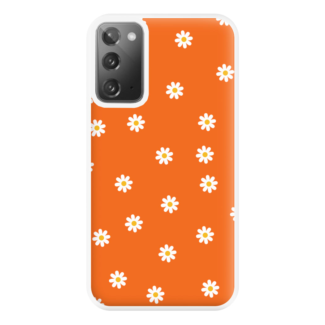 Orange Daisies Phone Case for Galaxy Note 20 Ultra