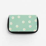 Teal Daisies Pencil Case 1